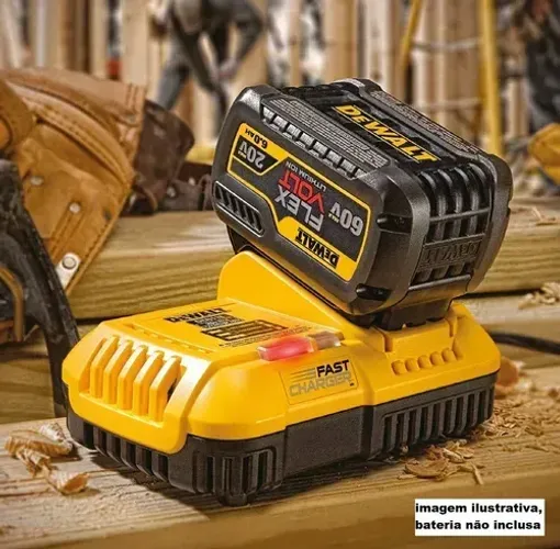 CARREGADOR RAPIDO DEWALT 20V/60 V LI-ION 220V