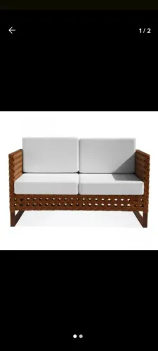 Sofá de Vime 2 Lugares