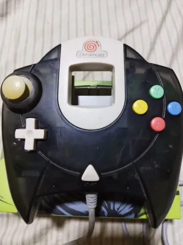 Controle Dreamcast translúcido