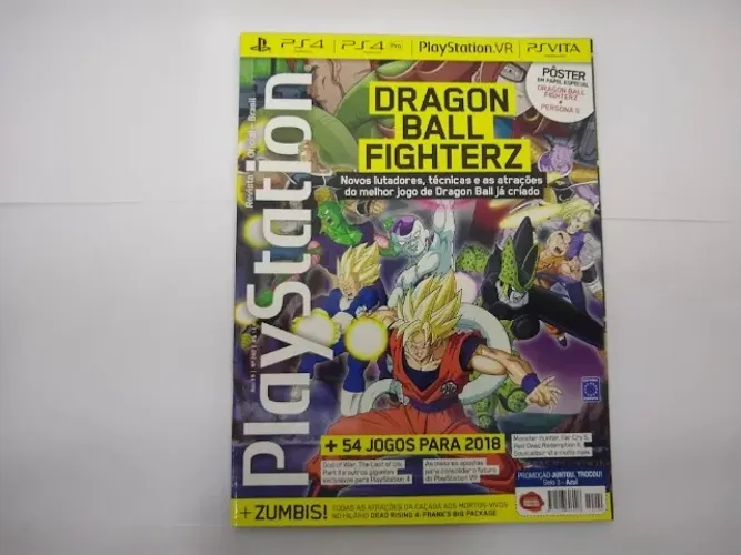 Revista Playstation Ano 19 N. 240 - Dragon Ball Fighterz