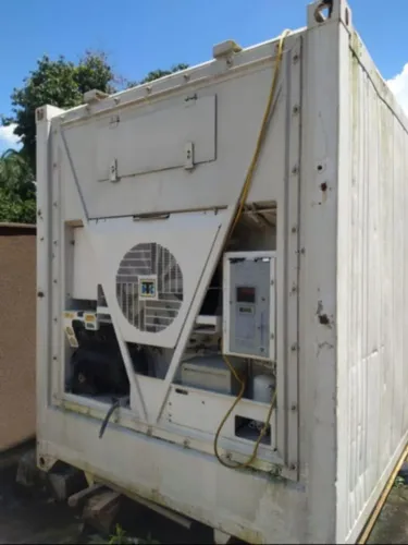 Container Reefer 40 Pés c/ maquinário