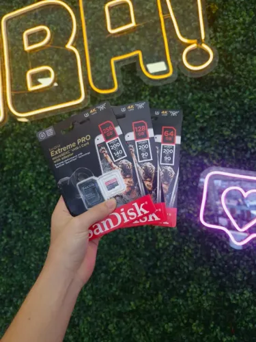 Cartão de memória Extreme Pro - 4K UHD