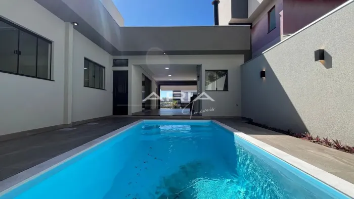 Casa pra LOCAÇÃO no Condomínio Morada das Flores Rosas em Cambé PR