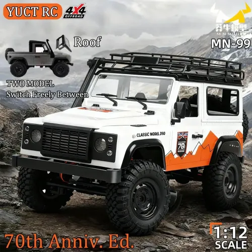 Carrinho RC 4x4 scala 1:12 novo Jeep