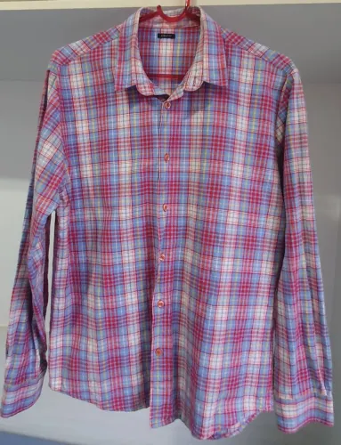 Camisa manga comprida xadrez Colcci M