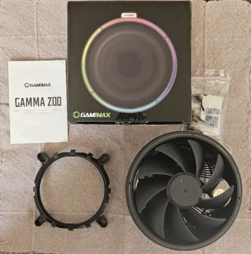 Cooler para Processador Gamemax Gamma 200, Rainbow, 125mm