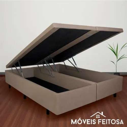 Cama box baú bi partido