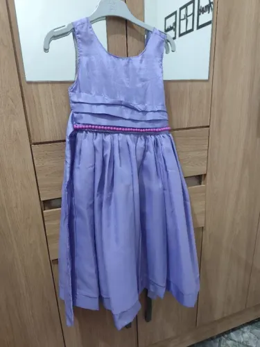 Vestido infantil roxo