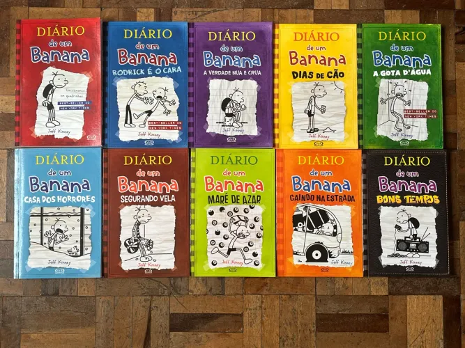 Box diário de um banana (10 livros)