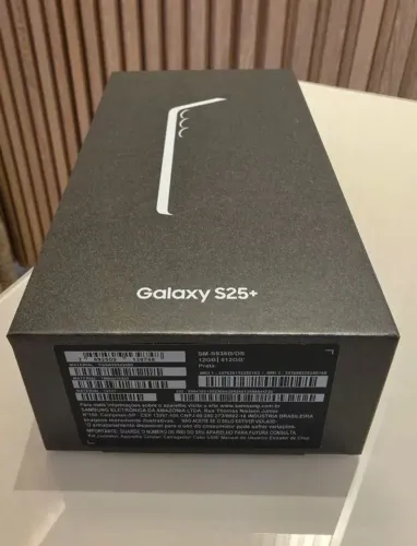 S25+ plus 512gb prata novo