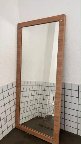 Espelho de corpo inteiro 1,80 x 0,80 Dupla Face (Espelho dos dois lados)
