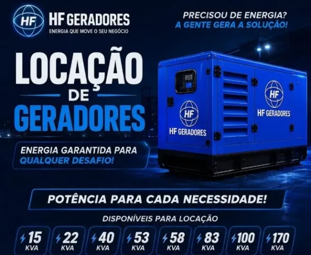 Locação de Geradores