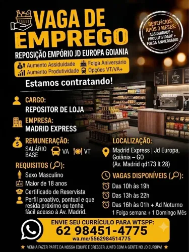 Repositor Empório jd Europa