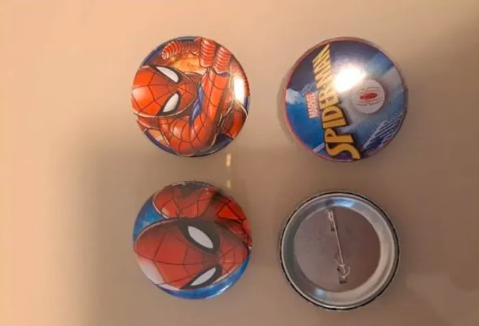 Buttons homem aranha