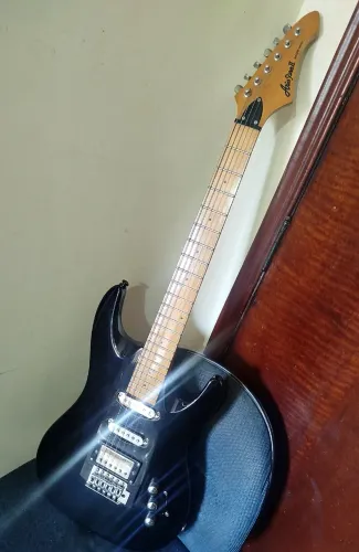 Guitarra Aria Pro II Magna Series Alnico V Tarraxas Guyker Trava Blindada - ESTUDA TROCA