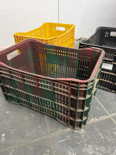 Caixa de hortifruti usadas