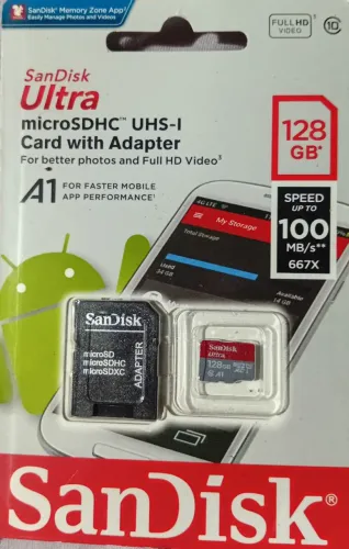 CARTÃO DE MEMÓRIA 128