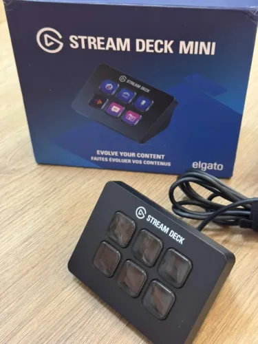 Stream Deck Mini Elgato 6 Teclas LCD - Completo