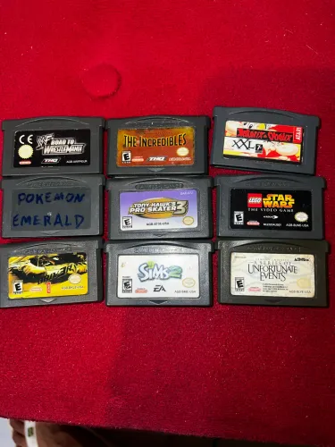 cartuchos de Game boy Advance