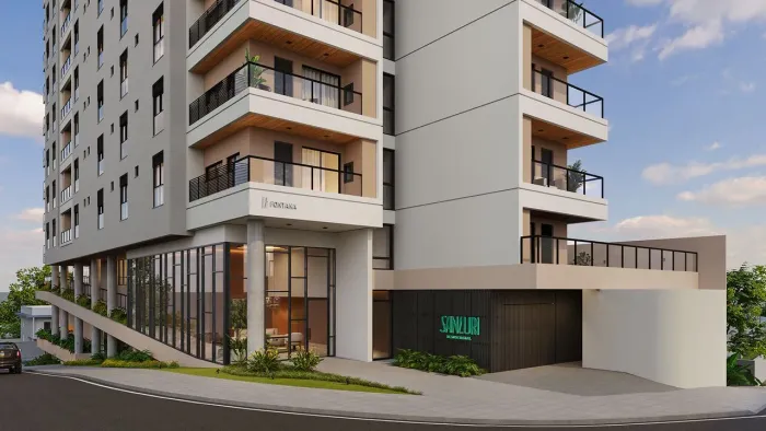 Apartamento a venda 2 dormitórios centro de Tubarão 02 suítes Residencial Saluri