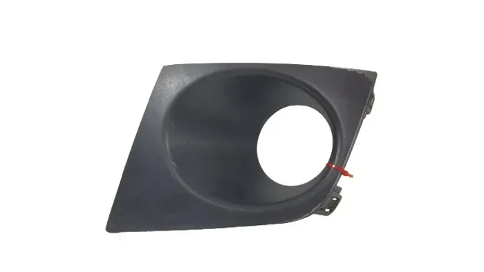 Moldura Grade Farol Milha Lado Esq. Nissan Tiida 1.8 08/13  Preto Esquerdo