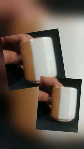 Xícara cafezinho marrom