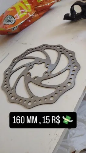 Disco para freio de bicicleta