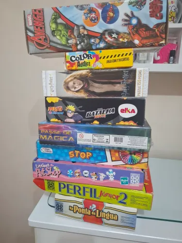 Jogos diversos.