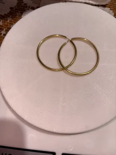 Argola de ouro 
