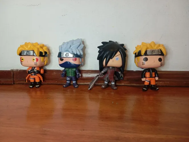 Bonecos do Naruto 