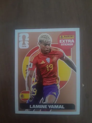 Extra Sticker Lamine Yamal Legend Bronze