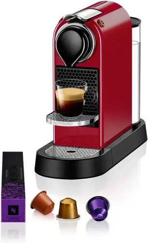 Cafeteira Espresso Nespresso CitiZ Vermelho Cereja 220V
