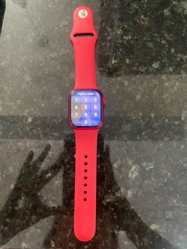 Apple Watch Series 9 (PRODUCT)RED Vermelho - Perfeito Estado