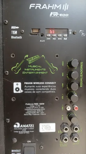 Caixa amplificador Frahn