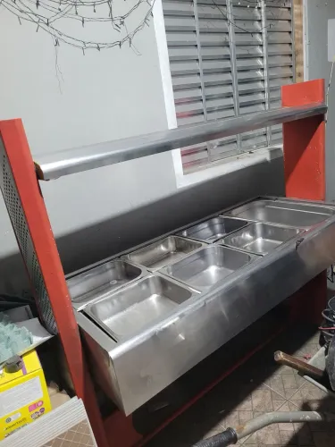 Buffet termico self-service service 08 cubas