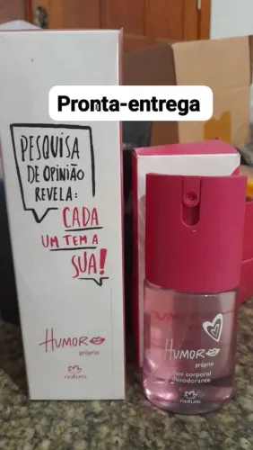 Kit perfume humor próprio + Deo corporal 