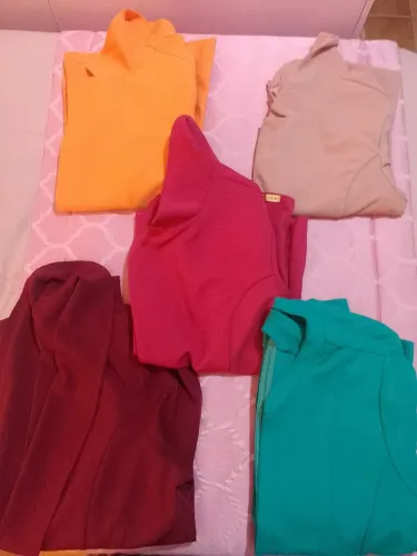 5 Casacos Coloridos Femininos