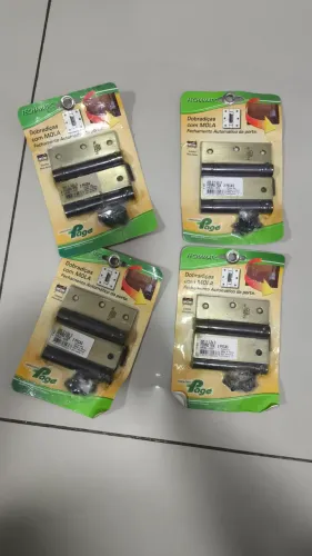 Dobradiça Com Mola Aço Fechamatic Automática 3 1/2" X 3"