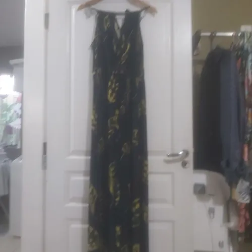 VESTIDO LONGO ZINZAN ESTAMPADO
