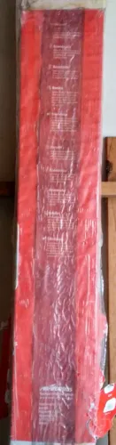 porta sanfona pvc lacrada