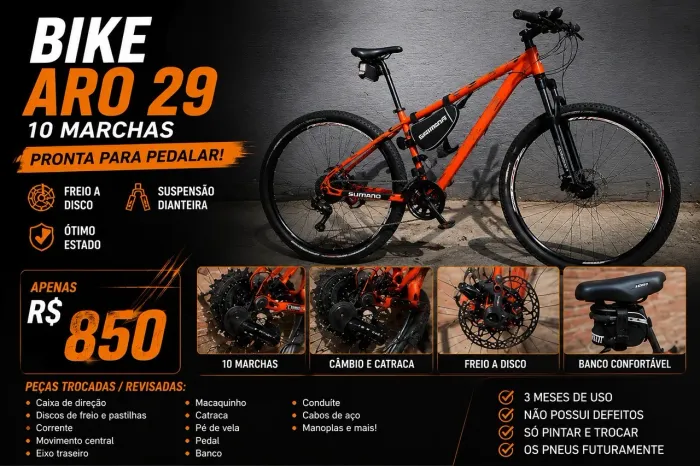 Vende-se bike aro 29