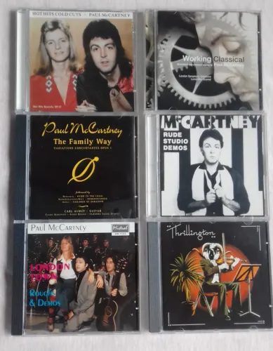PAUL McCARTNEY - 6 CDs IMPORTADOS RAROS