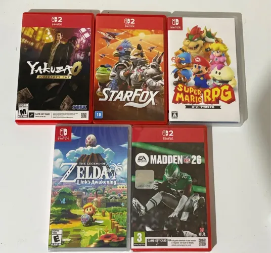 Jogos de Nintendo Switch / Valores na descrição!!!