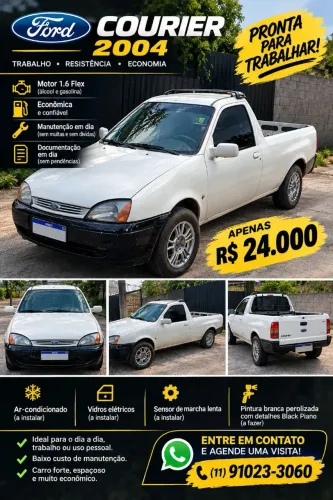 Ford Courier 1.6 L/ 1.6 Flex 2004