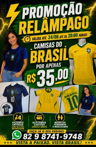 camisas do Brasil!!