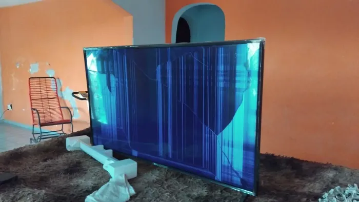 Tv LG tela quebrada 55 polegadas