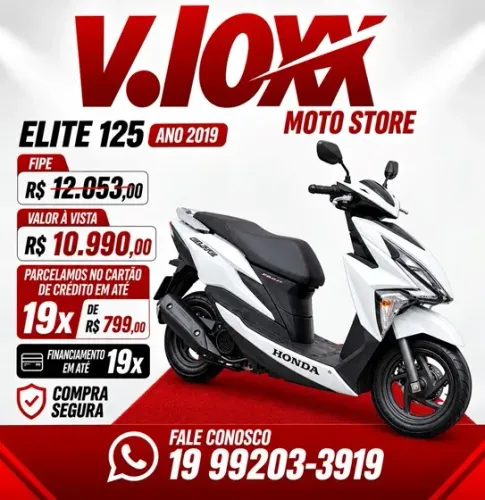 HONDA ELITE 125i 2019/2019