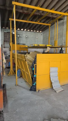 Caixa de espumacao e laminadora 