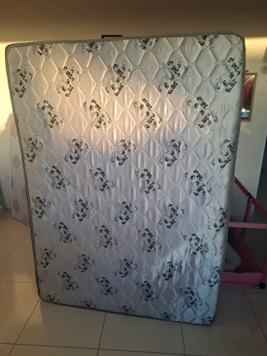Cama box casal + colchão