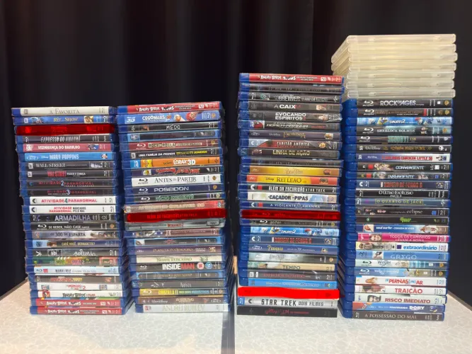 Lote 96 Filmes em Blu-ray - Originais